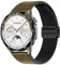 ZZMY Leder Silikon Magnet Uhrenarmband 22mm für Huawei Watch GT6 GT5 GT4 GT3 GT 2 Armband 46mm,GT2 Pro,GT 2e,GT Runner,Leather Armbänder für Garmin Venu 3 45mm/Venu 2 45mm/Vivoactive4