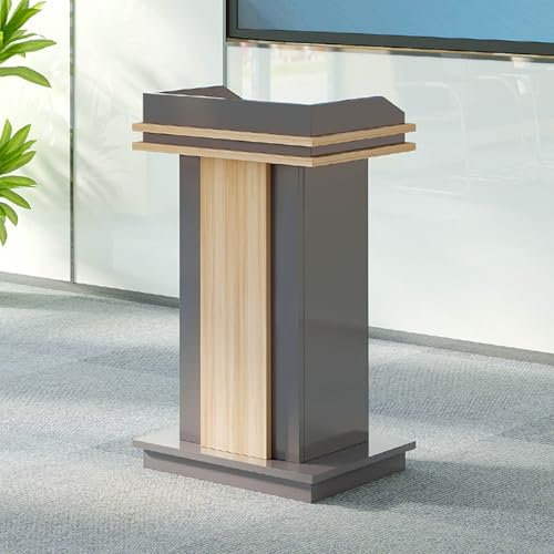 RIYI.FANRONG Tragbarer Podiumsständer，Vorlesung im großen Klassenzimmer der modernen Kirche，Pulte für Lehrerkonsolen，Professionelle Präsentation Konzertpodium Empfangstheke