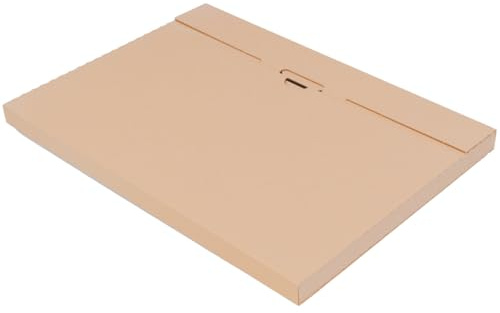 verpacking Kalenderverpackung 350 x 250 x 20 mm Braun [Größe und Stückzahl wählbar] simple Faltart KV-2 Faltschachtel Großbriefkartons 100 Stück