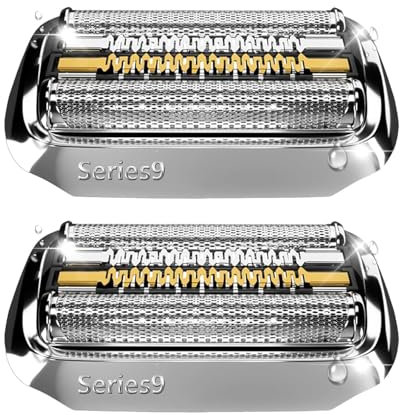 92S Series 9 Ersatzkopf, kompatibel mit Braun S9 Ersatzköpfen, 92S Folienklingen für alle Series 9 Sport Pro Elektrorasierer 9290cc, 9291cc, 9370cc, 9293s, 9385cc, 9390cc, 9330s, 9296cc