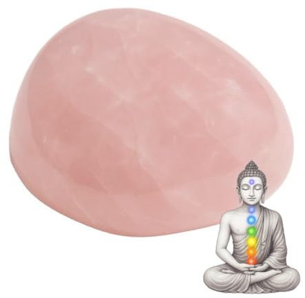 Magneti-sens - Pierre Roulée Quartz Rose Naturelle 2–3 cm – Amour, Apaisement et Équilibre Émotionnel | Cristal de Lithothérapie – Vendue à l’unité