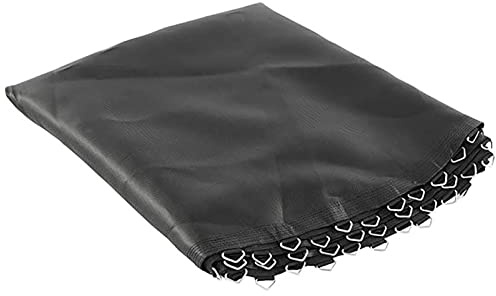 Outdoor-Trampolin-Ersatzsprungsmatte, UV-beständige Polsterung, 3 m, rundes Trampolin-Sicherheitspolster, V-Ring-Design, schwarze Abdeckung für verbesserten Schutz