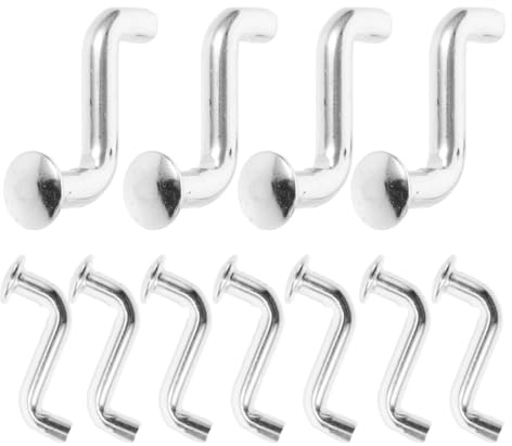 FRCOLOR 50 Pcs Pallet Rack Safety Pins Universal Heavy Duty Metal Cross Beam Drop Pins Locking Clips for Warehouse Shelving and Garage Storage System