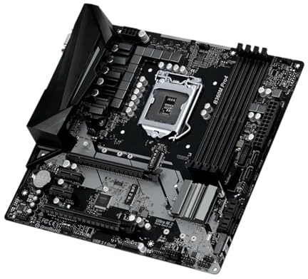 Carte Mère for Asrock B360M PRO4 Compatible avec Les Processeurs De 8e Génération, Socket LGA 1151 Et Mémoire DDR4, Pièces