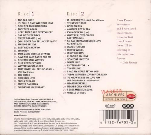 Anthology - The Warner / Reprise Years