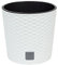 Vaso tondo 4,7 litri Rato con secchio per piantare in bianco 20 x 20 x 19 cm