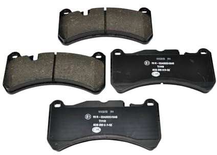 HELLA PAGID 8DB 355 019-521 Bremsbelagsatz - T1998 - Dicke/Stärke: 16.2mm - Bremssystem: Brembo - für Verschleißwarnanzeiger vorbereitet - für u.a. MERCEDES-BENZ