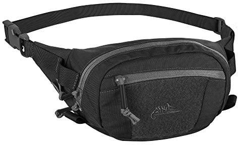 Helikon-Tex Possum Waist Pack Gürteltasche - Cordura,Schwarz/Shadow Grau,Einheitsgröße