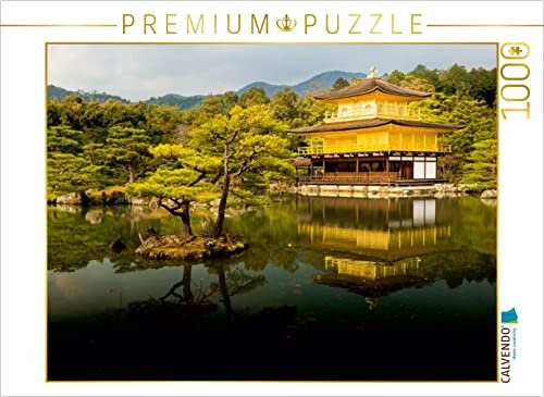 CALVENDO Puzzle Kinkaku-ji 1000 Teile Puzzle quer | Lege-Größe cm Foto-Puzzle für glückliche Stunden