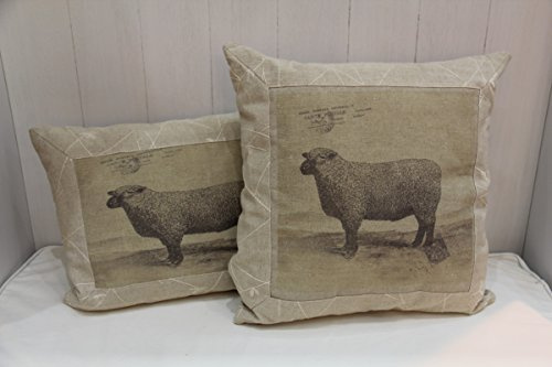 Dekokissen Loungekissen Schaf 40 cm Zierkissen Sofa-kissen inkl. Füllung