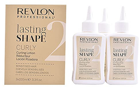 REVLON PROFESSIONAL Revlon LS 2 Curly Lotion Sensitised Hair 3x100ml, Producto de alta calidad, 100 milliliters