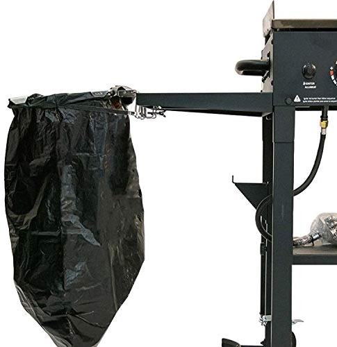 Yukon Glory Outdoor-Müllbeutelhalter für Grills und Grillplatten für den Außenbereich, für sauberes und einfaches Grillen, langlebiger Edelstahl, lässt sich leicht an Ihrem Grill oder Grill befestigen