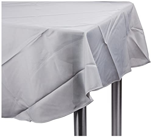 Today Nappe Ronde 180 Zinc Polyester Gris 180 x 180 cm