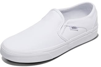 Vans Damen Asher Sneaker, Canvas Truewht Truewht, 38 EU