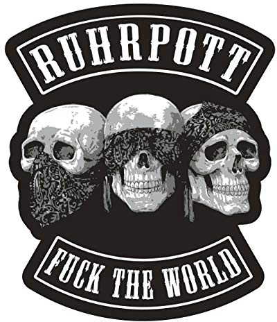 Spaß Kostet Aufkleber Ruhrpott Fuck The World (Wetterfest)