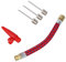 5 Embouts de gonflage pour Pompe Embouts De Gonflage pour Ballons Foot, Basket,Rugby, Handball. Pompe à vélo - compresseur d'air - Sport - Aiguille Adaptateur Vélo Pneu Ballon Pompe Kit
