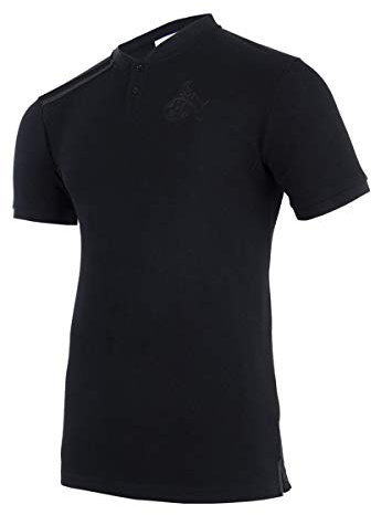 uhlsport 1. FC Köln Blackline Poloshirt schwarz Effzeh Polo Jersey Fan Shirt, Größe:S