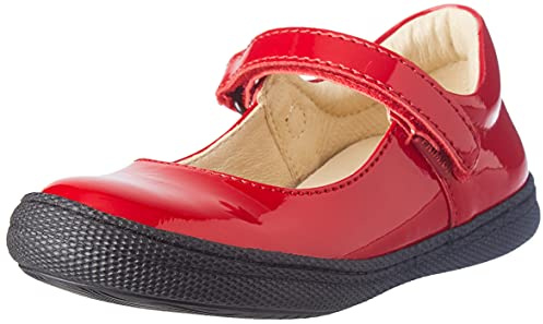 Primigi PTF 84320, Scarpa Mary Jane, Bambine e Ragazze, Rosso, 24 EU
