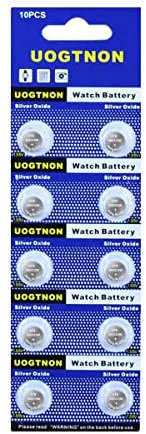 UOGTNON 379 SR521SW V379 Uhrenbatterie 1,5 V Knopfzelle (10er-Pack)