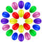 24 Pieces Musical Eggs Shakers, Plastic Egg Shakers Colorful Maracas with Miniature Iron Sand for Babies Toddlers Kids (6 Colors)