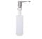 lyrlody Distributeur de Savon pour Evier de Cuisine, 300 ML Distributeur de Savon Intégré pour Cuisine ou Salle de Bains Encastrable Distributeur de Détergent pour Evier Cuisine