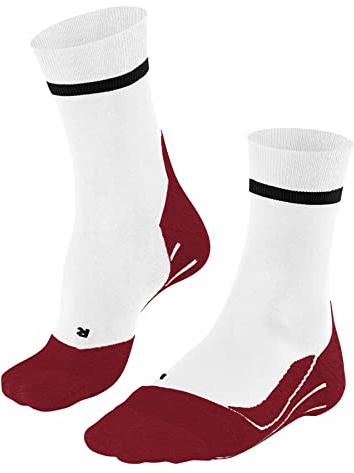 Falke RU4 Socken White-Neon Red 42