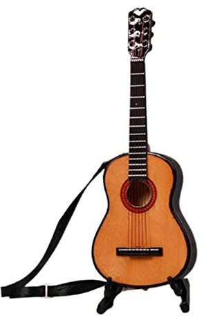 F Fityle 1/6 Scale Classic Gitarre Modell Instrument für 12 Action Figure Puppe Spielzeug, A