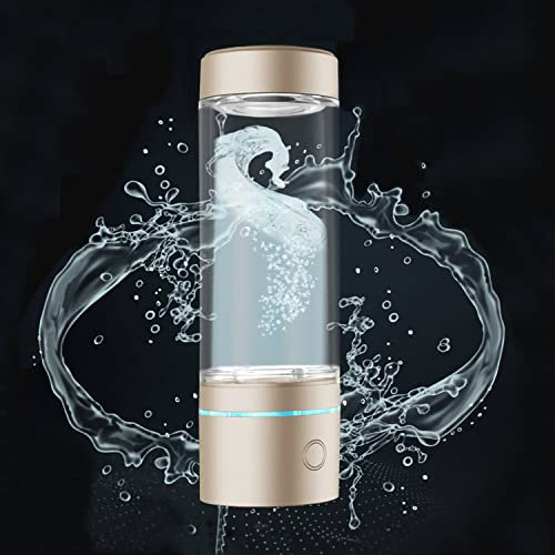 Generador de agua hidrogenada, 240 ml, portátil, taza rica en hidrógeno, botella de agua rica en hidrógeno, fabricante de iones de filtro, con tecnología SPE/PEM hidrógeno, hasta 4500 PPB