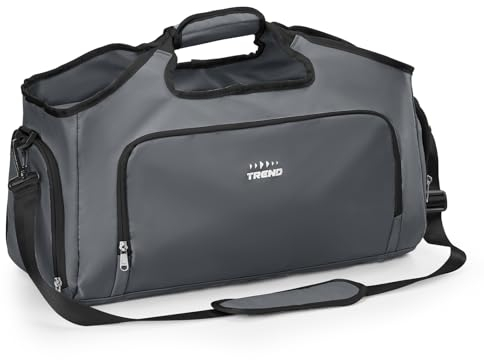 HYC00 Sporttasche Damen mit Schuhfach Weekender Bag Travel Bag Reisetasche Damen Handgepäck Tasche für Sport Schwimmtasche Wasserdicht Fitnesstasche Trainingstasche Krankenhaustasche,Dunkelgrau