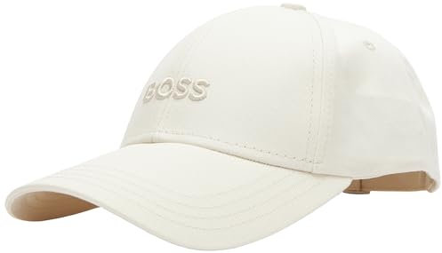 BOSS Damen Ari Cap, Open White118, One Size