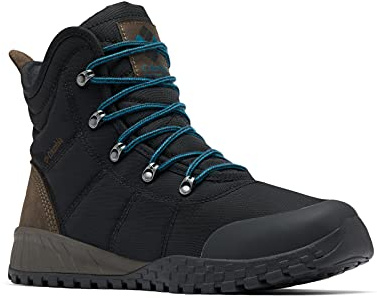 Columbia Fairbanks Omni-Heat Bottes de neige pour homme Noir/Cordovan Taille 48