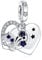Rimgoris 925 Sterling Silber Charm für Frauen Armbänder Halskette Nacht Eulen Dangle Charms Frauen Armband Charme