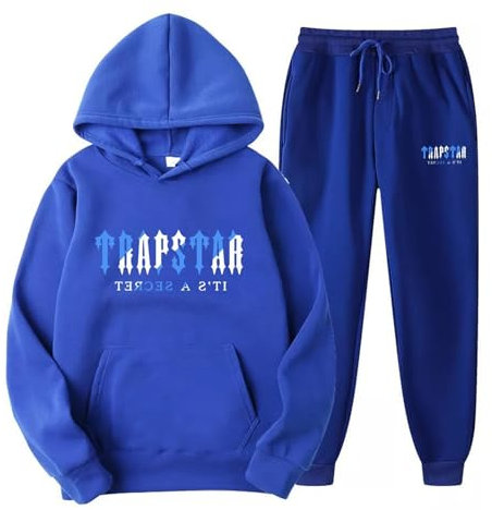 Generisch Trainingsanzug Herren Hose Tracksuit Herren Joggingsanzug Joginanzuge Tracksuit Y2K London Hosen Jogginghose Windbreaker Autumn Pullover (D001,M)