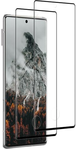 Beukei Panzer Schutz Glas für Google Pixel 6 Pro, 2 Stück Glass Protector, [Blasenfrei][9H Härte][HD Klare][Anti-Kratzen] Handyfolie