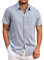 Hemd Herren, Haw Hemden Blau Camouflage Trachtenhemd Jagdbekleidung Herren Lila Mittelalter Hemd Herren Hemd Kariert Herren(A28,XXL)