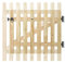 Premier Garden Supplies Made-To-Measure Wooden Picket Pale Pedestrian Garden Gate Heights between 3ft (91cm) to 4ft (120cm) by Widths between 3.5ft (106cm) to 4ft (120cm)