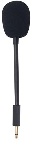 Ldbuejiaja Micro de jeu pliable avec prise mâle 3,5 mm, microphone antibruit pour casque de jeu / KrakenV3 Microphone de remplacement pour casque de jeu