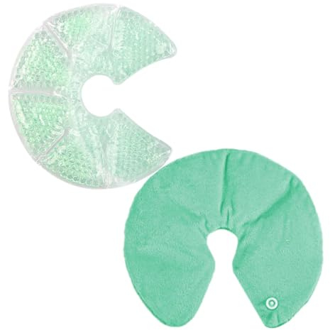 Yardenfun Gel-pad Für Stillen Mit Kalt- Und Wärmetherapie Sanft Und Flexibel Passt Der Brustform An Lindert Schmerzen Und Schwellungen Wiederverwendbar Mit Waschbarem Bezug