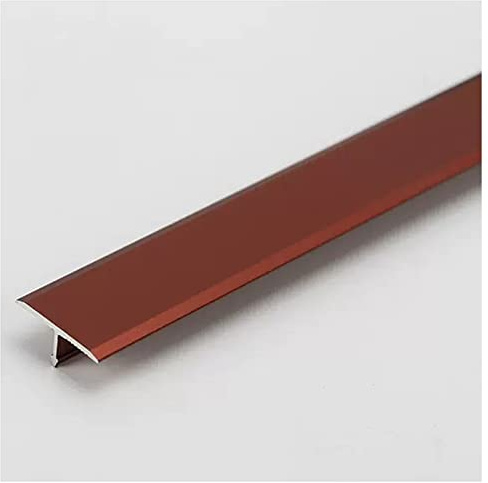 Door Strip Threshold Transition Strip 2cm/0.78 T Style Floor Seam Cover for Transition Between Non-Level Floors, Aluminum Cuttable Floor Gaps Covering Strip, Vinyl to Laminate, Wood to Tile