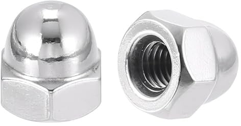 MIETONG 10 Pezzi Dado Cieco a Calotta Esagonali M10 (10mm) 304 acciaio inox A2