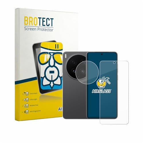 BROTECT Schutzglas für Vivo X300 Ultra | (Display+Kamera) Transparenter Displayschutz Made in Germany Schutzfolie Panzer Folie Glas 9H Einfache Montage Clear