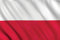 SHATCHI Nationalflaggen für Rugby, Cricket, Fußball, Sport 2023 Weltmeisterschaft, Fan-Unterstützung, Tischdecke, Polyester, Polen, 152 x 91 cm