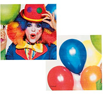 Generique - Party Servietten Clown 33 x 33cm
