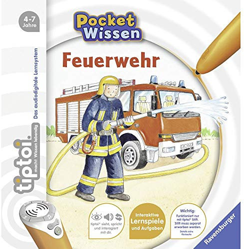 Ravensburger tiptoi Pocket Wissen Feuerwehr Lernbuch
