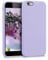 kwmobile Cover per Apple iPhone 6 / 6S Custodia - Back Case per Smartphone in Silicone TPU - Protezione Gommata - lavanda