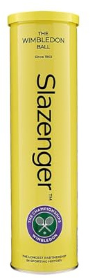 Slazenger Wimbledon Tennis Balls Tube of 4