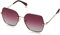 Polaroid Damen Pld 4091/S Sonnenbrille, Gold Viol, 58 EU