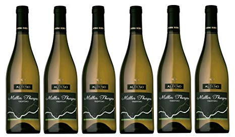 Confezione 6 bottiglie Muller Thurgau | Vino Bianco Trentino DOC | Cantina Aldeno - Athesim Flumen