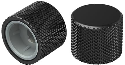 Glorious Gaming Rotary Knob - für GMMK PRO Tastatur und GMMK Numpads, hochwertiger Look & Feel, Aluminium, einfache Montage, 9 Farboptionen - Black Slate