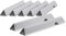 WEMEIKIT 66797 & 66033 Flavorizer Bars 43,2 cm Ersatz für Weber Genesis II E-410 E-415 S-435, Genesis II/LX 400 Serie (2017 und neuer) Grillteile, Edelstahl Flavor Bars, 7 Stück